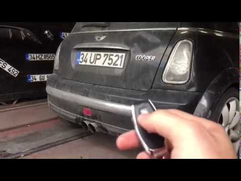 Mini Cooper Esa Garage Dizel Ve Benzinli Kumandalı Varex Cutout