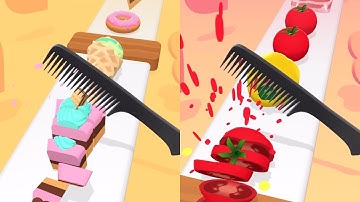Perfect Slices! Very Satisfying And Relaxing ASMR Slicing Game