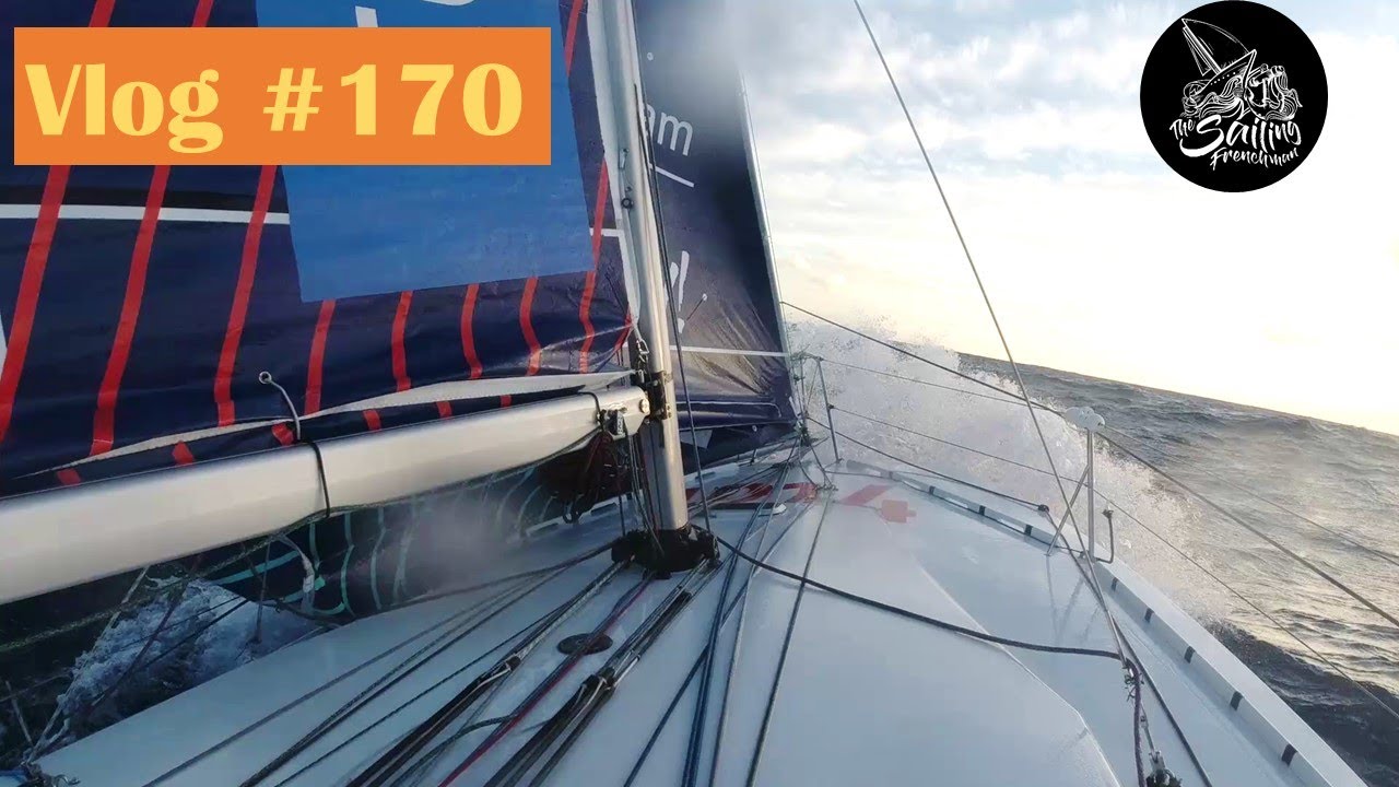 Facing a front in the Bay of Biscay Ep170 The Sailing Frenchman