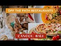 Dont miss these 3 restaurants in canggu bali