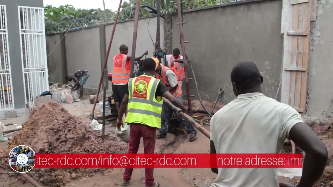 RÉALISATION D'UN FORAGE DES PUITS D'EAU POTABLE