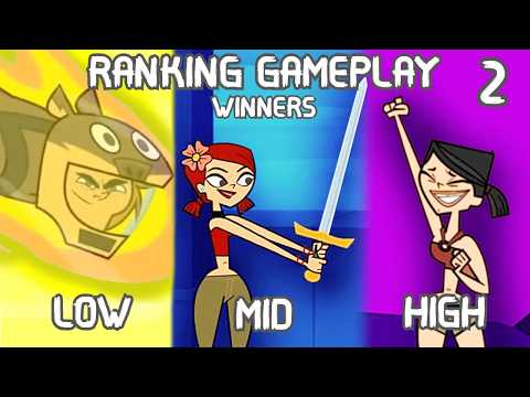 Ranking Total Drama Winners by Gameplay Part 2 | Unscripted Thoughts