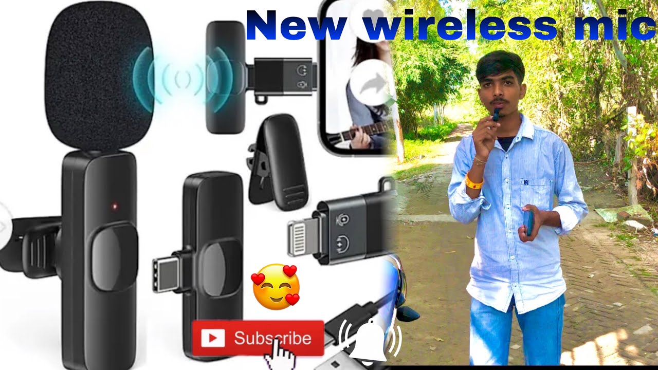 K8 wireless microphone 🎤 best wireless microphone | K8 wireless microphone very powerful microphone 