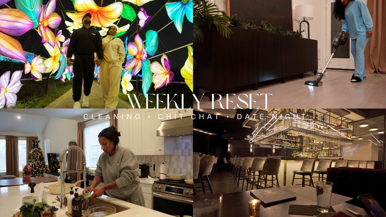 ЕЖЕНЕДЕЛЬНАЯ СБРОСКА | Уборка со мной + Болтовня + Вечер свиданий | Видеоблог