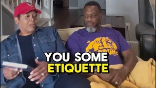 There is football etiquette if your team ain’t never won a Super Bowl🤣🤣