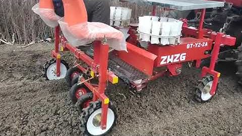 2-Row Pepper Seedling Transplanter/Vegetable Seedling Transplanter