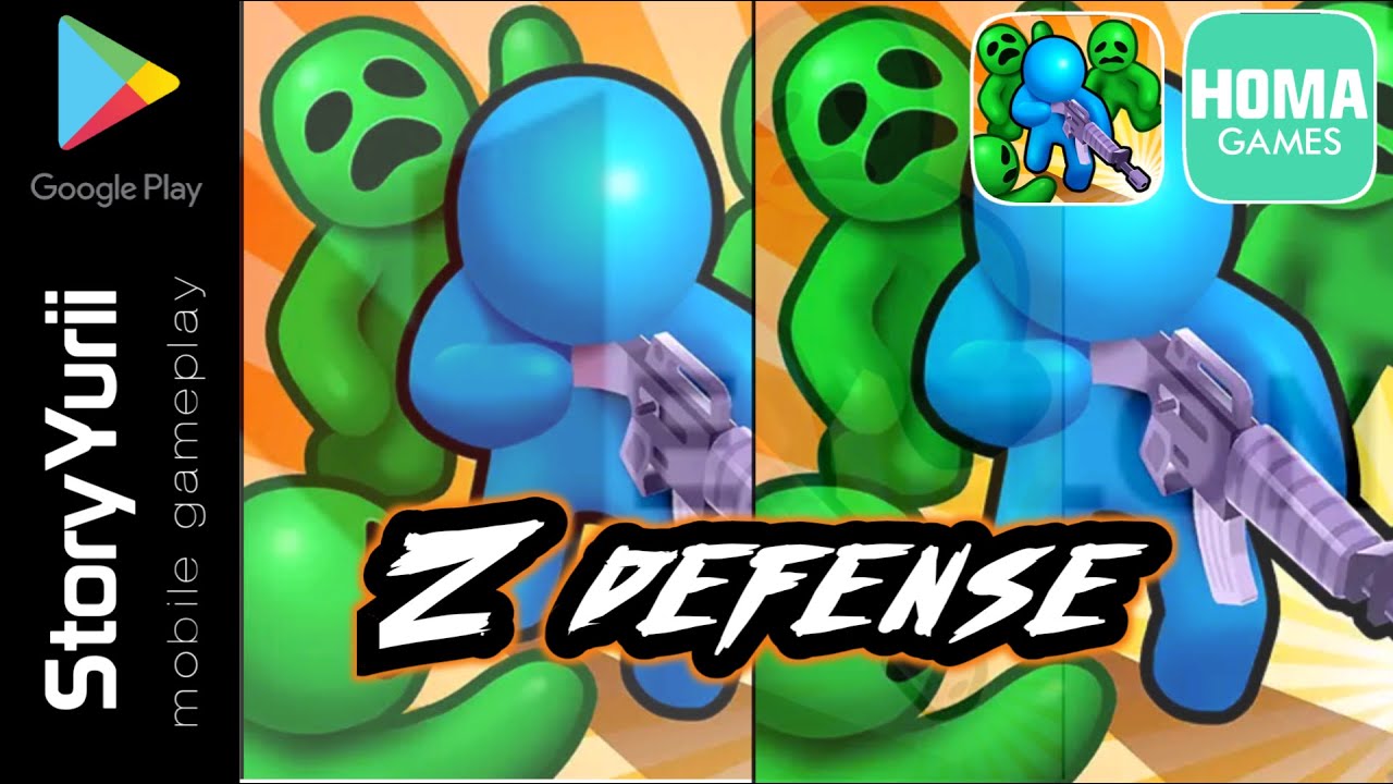 Arcade Games 2022 Android - Z Defense Gameplay