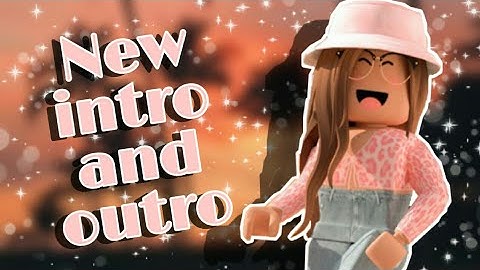 How I make my INTRO and OUTRO in ROBLOX || #INTRO and OUTRO TUTORIAL || SSNOOWY