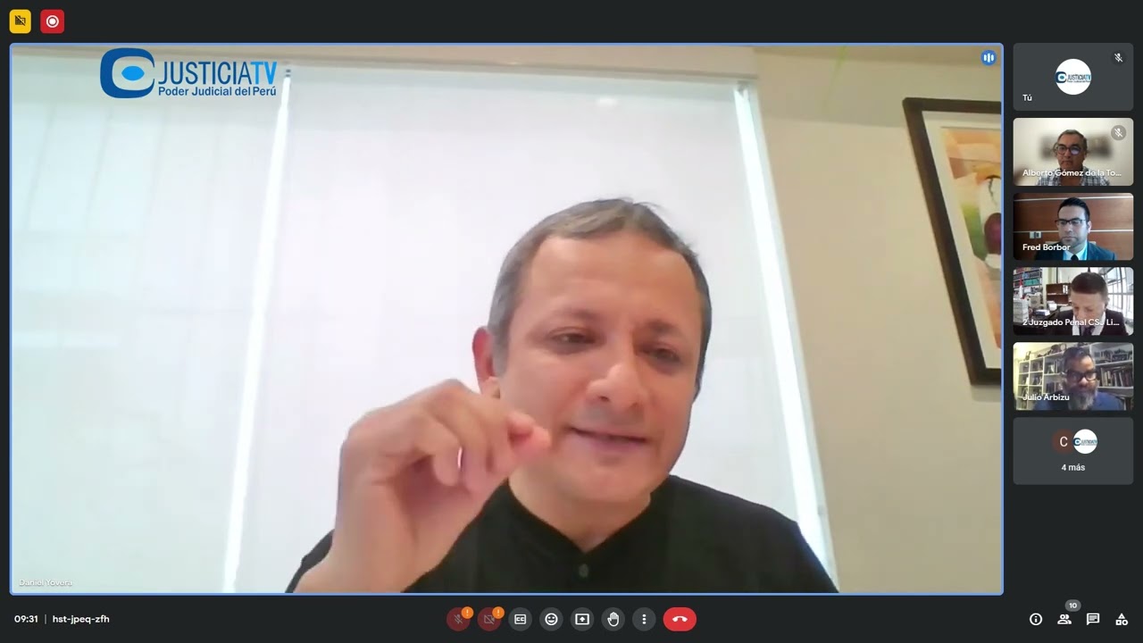 Audiencia de querella contra Daniel Renato Yovera Soto