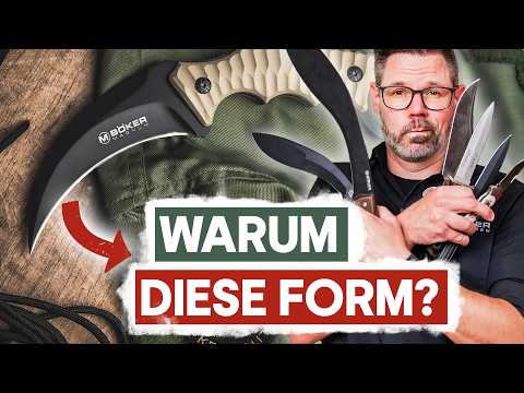 WARUM gibt es UNTERSCHIEDLICHE KLINGENFORMEN? ???? Das steckt dahinter! ???? | Böker Solingen