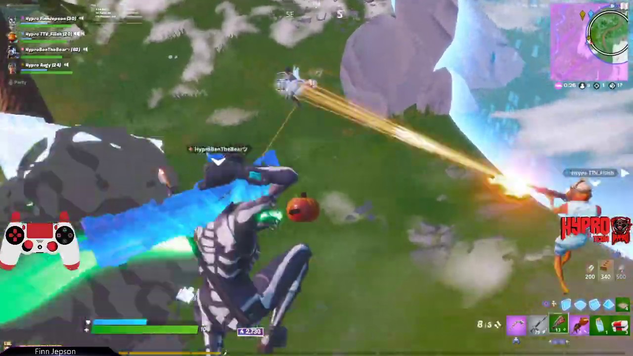 Almost died at the end... | Fortnite Battle Royale