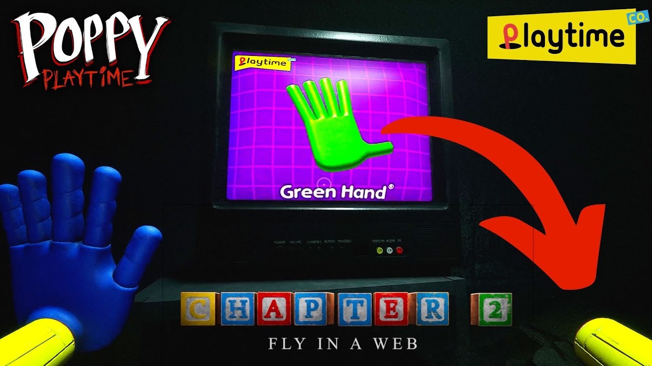 How to get the green Grabpack hand in Poppy Playtime Chapter 2 - Gamepur