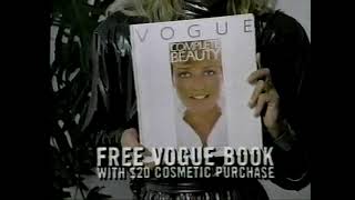 1987 Commercial - Shoppers Drug Mart - Vogue Beauty Book