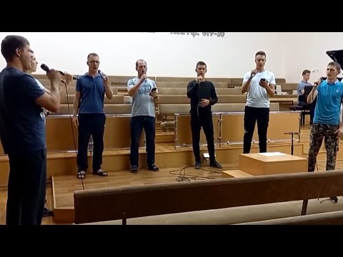 У дороги лилия цвела || Мощное братское пение