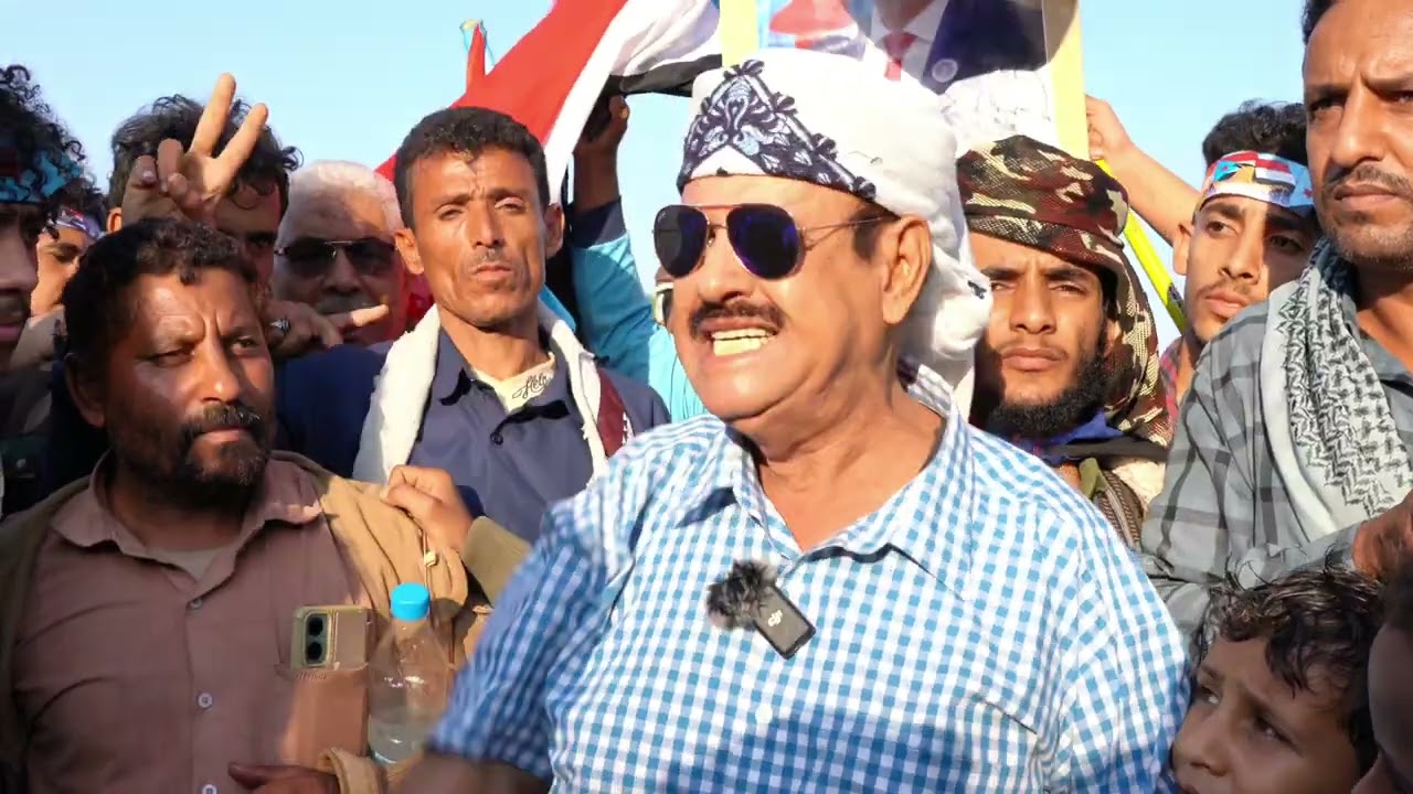 لقاءات مع أبناء الجنوب العربي في مليونية الوفاء والصمود  في ساحة العروض ١٠ يناير ٢٠٢٦م 