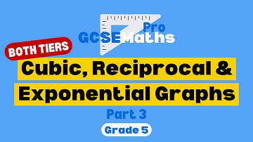 Kubieke, reciproke en exponentiële grafieken | Grafieken en hun vergelijkingen herkennen | GCSE M...