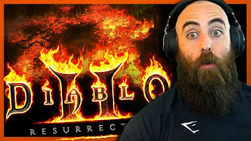 Diablo 2 Resurrected: First Look w/ Bajheera (Part 2) - Alpha Barbarian Gameplay #BlizzEarlyAccess