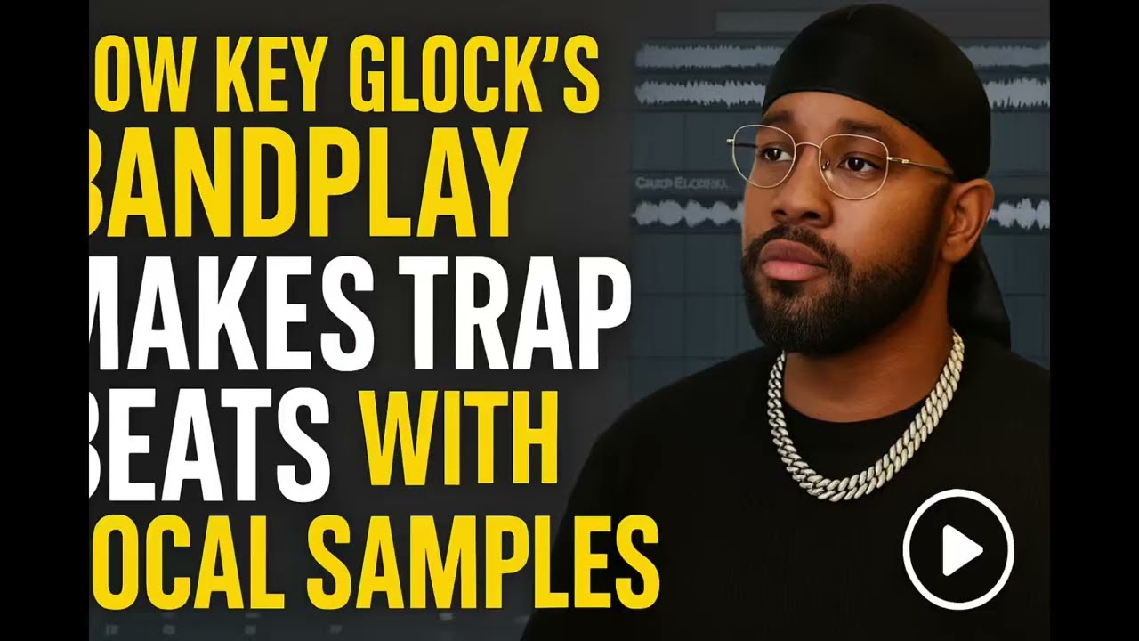 Making Trap Beats Like Bandplay (Key Glock’s Producer) – Vocal Samples & 808s