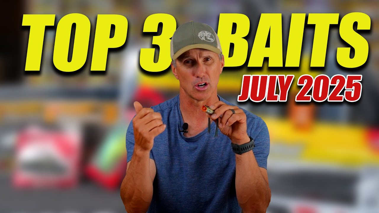 Top 3 Bass Fishing Baits for July 2025
