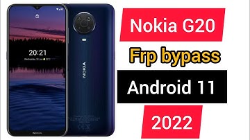 Nokia G20 TA-1365   FRP Unlock Android 11 | Google Account Lock Bypass | Gmail Lock 2022