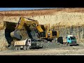 Mining excavators  wheel loaders construction and mining sites  sotiriadislabrianidis mining