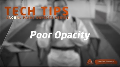 Tech Tip Ep.2: Opacity