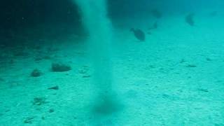 underwater tornado in Aruba