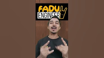 FADU ENGINEER APPLICATION | ENGINEERING FIRST YEAR | ENGINEERING MATHS | SAURABH DAHIVADKAR