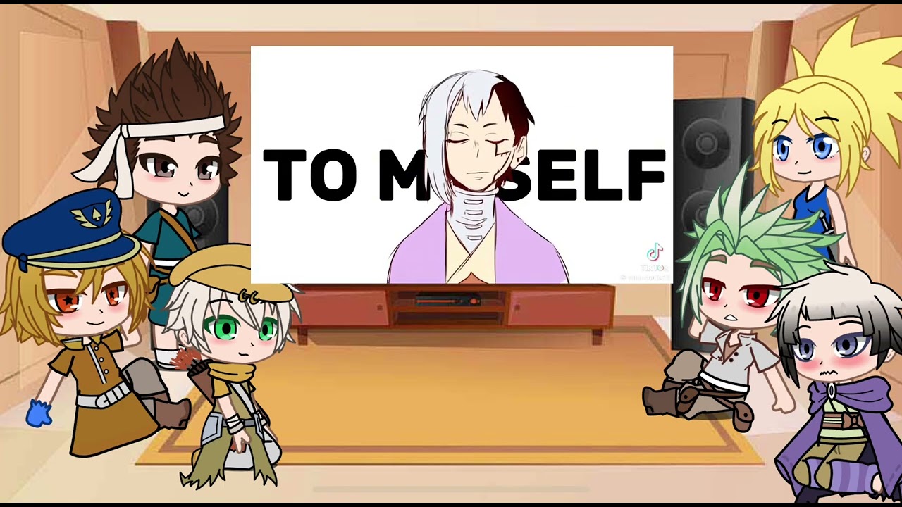 Dr. Stone reacts to Sengen | Senku x Gen | credits in desc