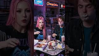 K Pop Demon Hunters Stranger Things Food Test #kpopdemonhunters #rumi #shorts #kpop #strangerthings