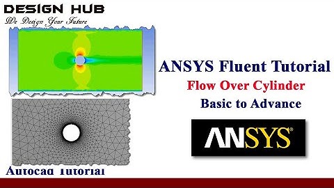 Ansys fluent - flow over cylinder |ansys CFD tutorial|