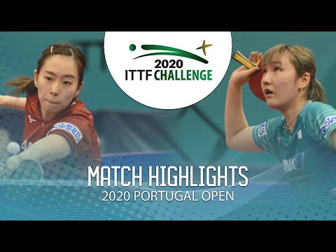 Kasumi Ishikawa vs Miyu Kato | 2020 ITTF Portugal Open Highlights (1/2)