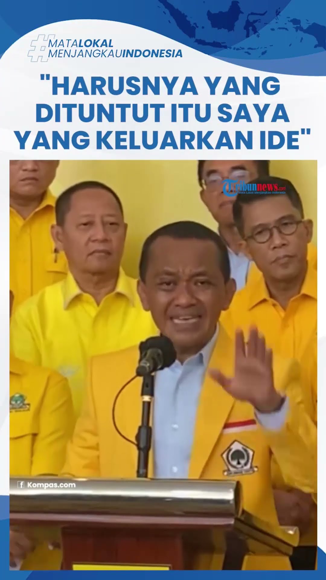 Bahlil Pasang Badan Bela Jokowi soal Isu Presiden 3 Periode: Harusnya yang Dituntut Itu Saya
