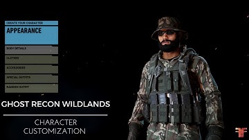Ghost Recon Wildlands Beta - All Character Customization Options!