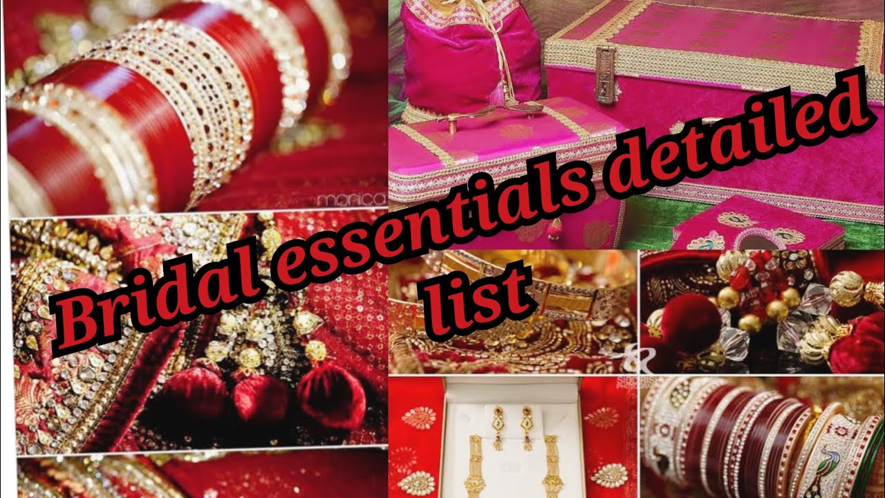 Bridal Essentials Shopping List 2021 Bridal List Bridal Packing bridal-essentials-shopping-list-2021-bridal-list-bridal-packing