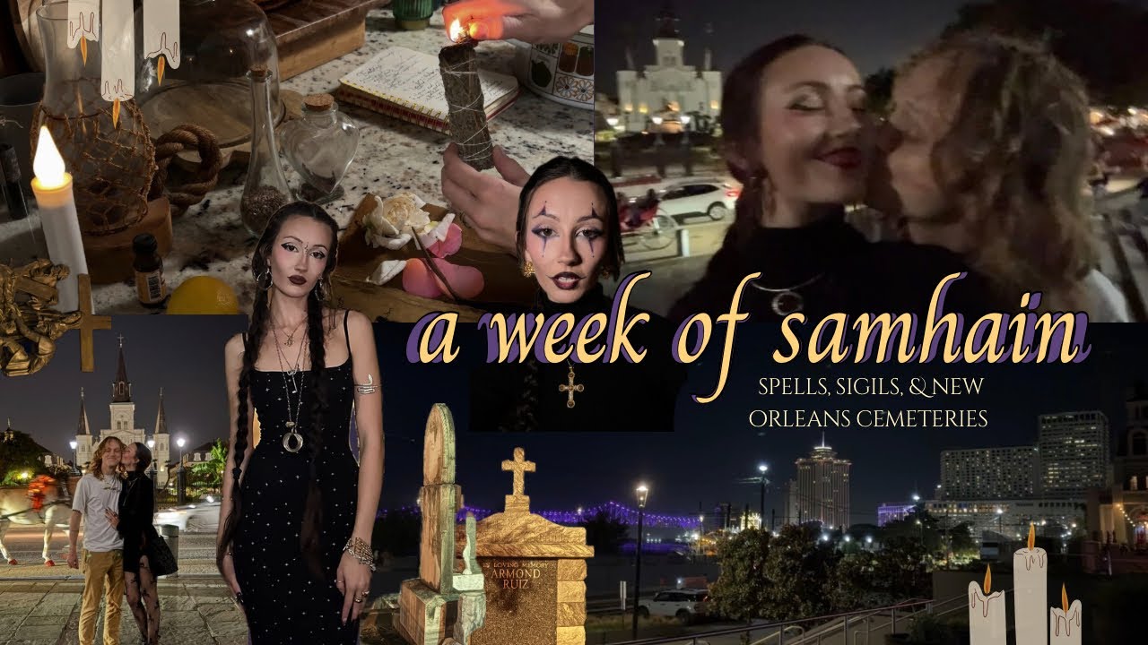Неделя Самайна ♱ заклинания, символы и кладбища Нового Орлеана