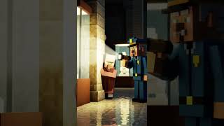 Villager arrive in museum #minecraft #movie