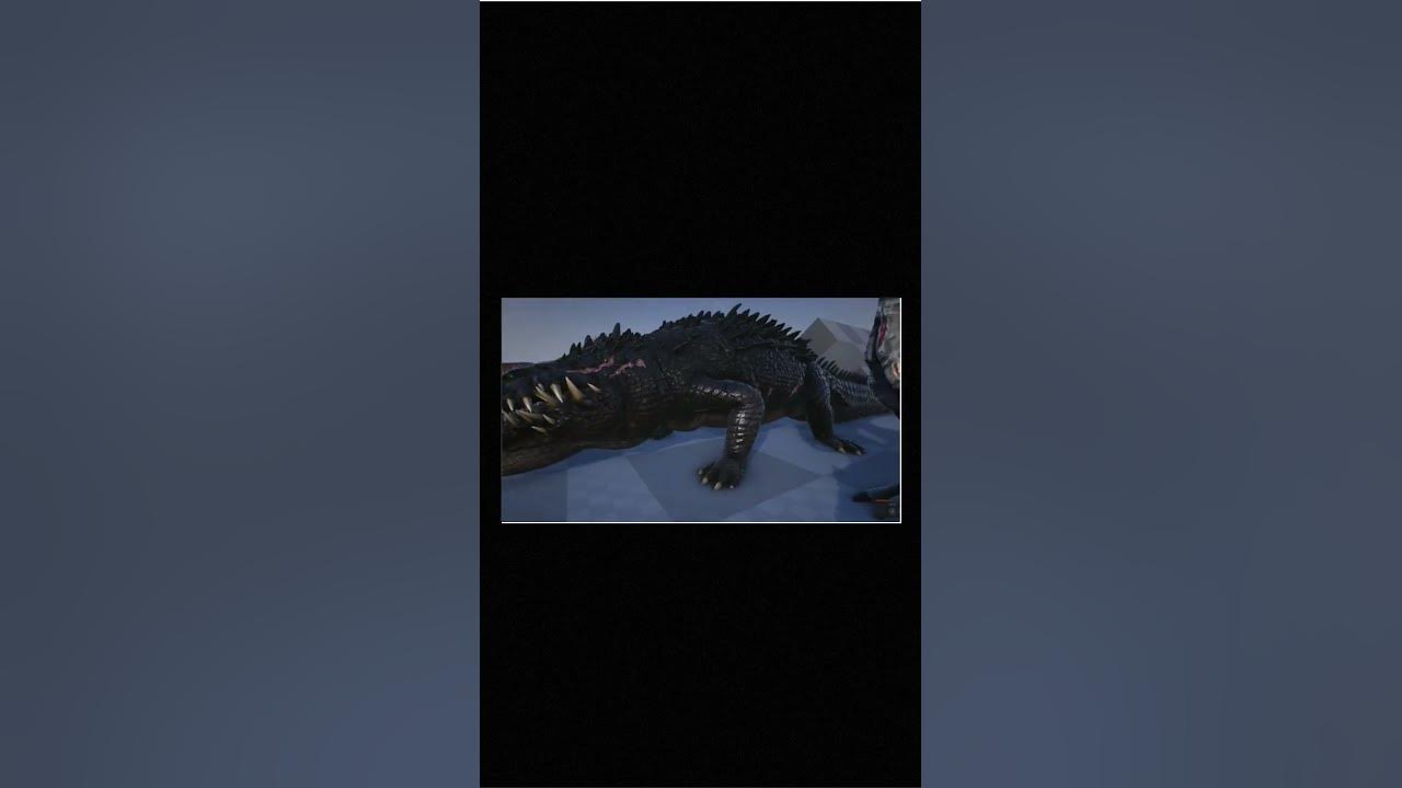 Been mutating my Ark Additions Deinosuchus and came up with some