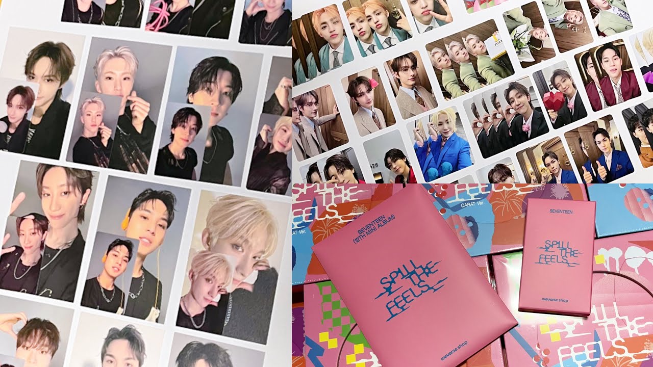 [캐럿로그💎] 분철 중독인 총대의 캐럿반 분철 브이로그ㅣ세븐틴 앨범깡 • 캐럿반 • SPILL THE FEELS • 분철 포장 • 포장 브이로그 • 덕질 브이로그