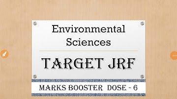 Target JRF | environmental sciences | NTA NET JRF | mind mapping