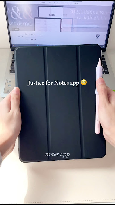 I regret not using Notes app earlier 😫 #notesapp #ipad
