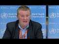 WATCH: World Health Organization holds briefing on global spread of coronavirus