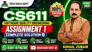 CS611 Assignment 1 solution Spring 2026 | Software QualityEngineering | 100% Solved with Explanation screenshot 1