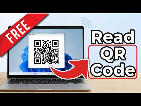 How to Read QR Code on Laptop Screen (FREE in Seconds)