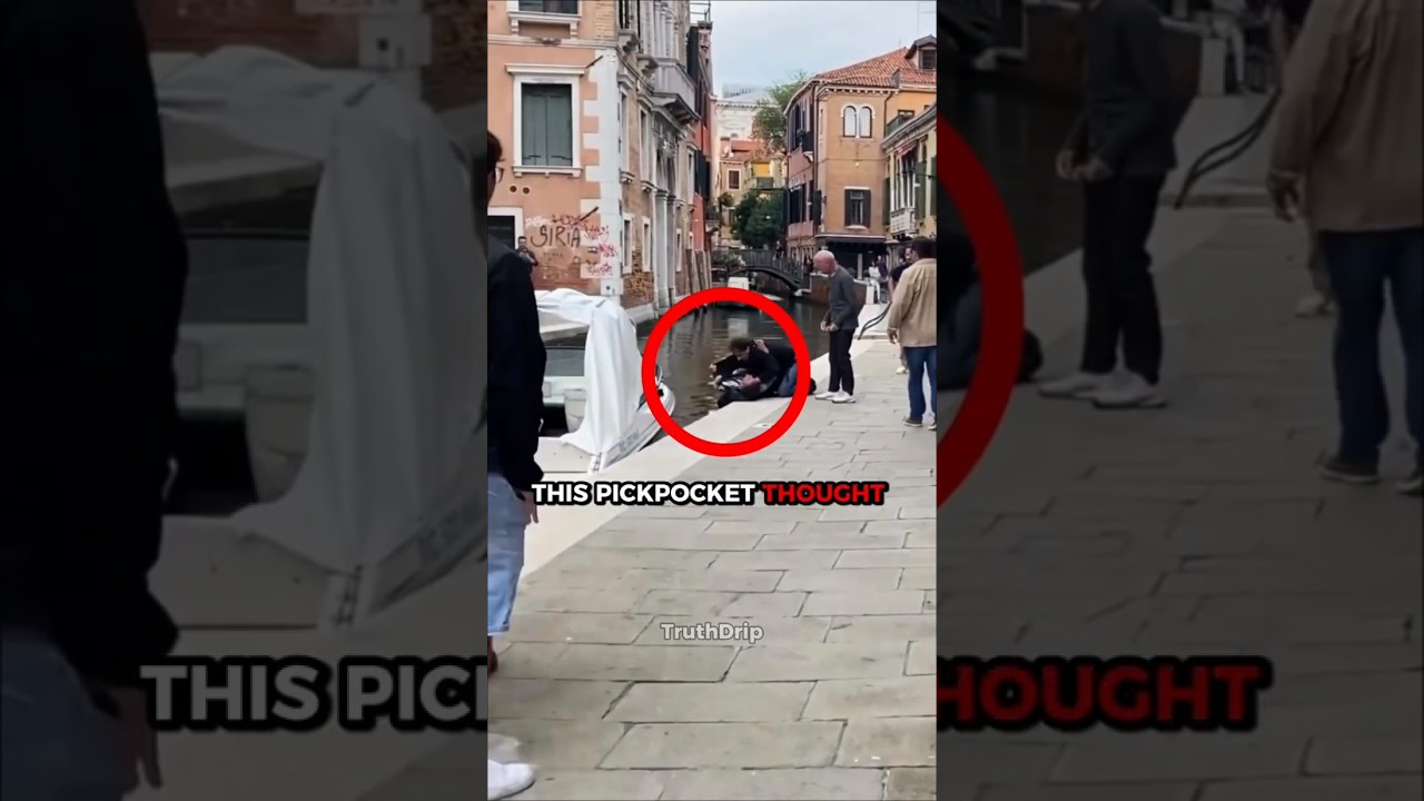 Pickpocket Caught and Instantly Taken Down