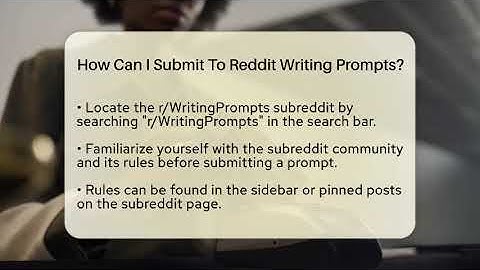 How Can I Submit To Reddit Writing Prompts? - Everyday-Networking