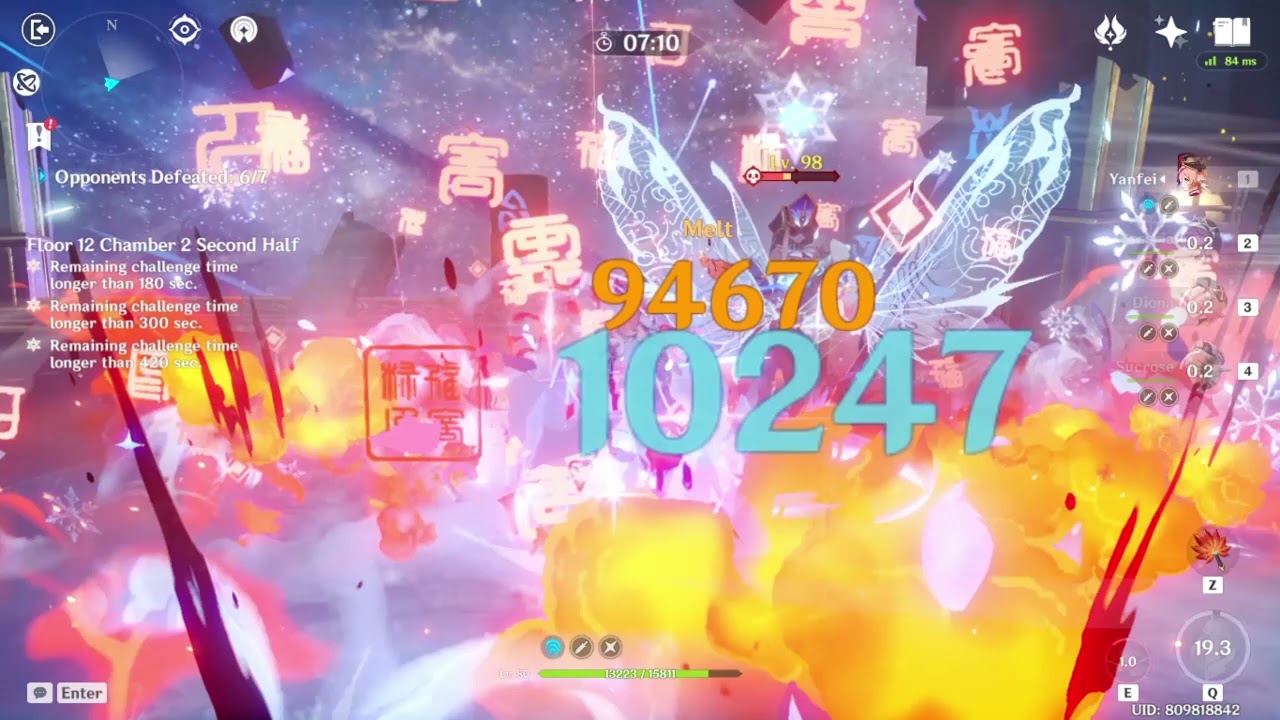 Yanfei Melt Wombo Combo YouTube