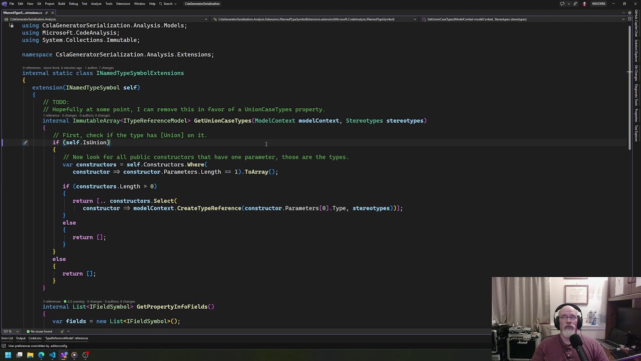 Random.Code() - Handling Recursive Type Models in CslaGeneratorSerialization 