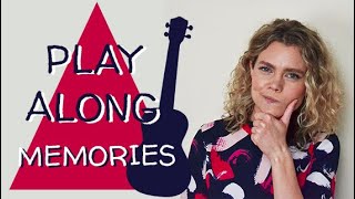 #17 PLAY ALONG Memories / Easy Ukulele Tutorial