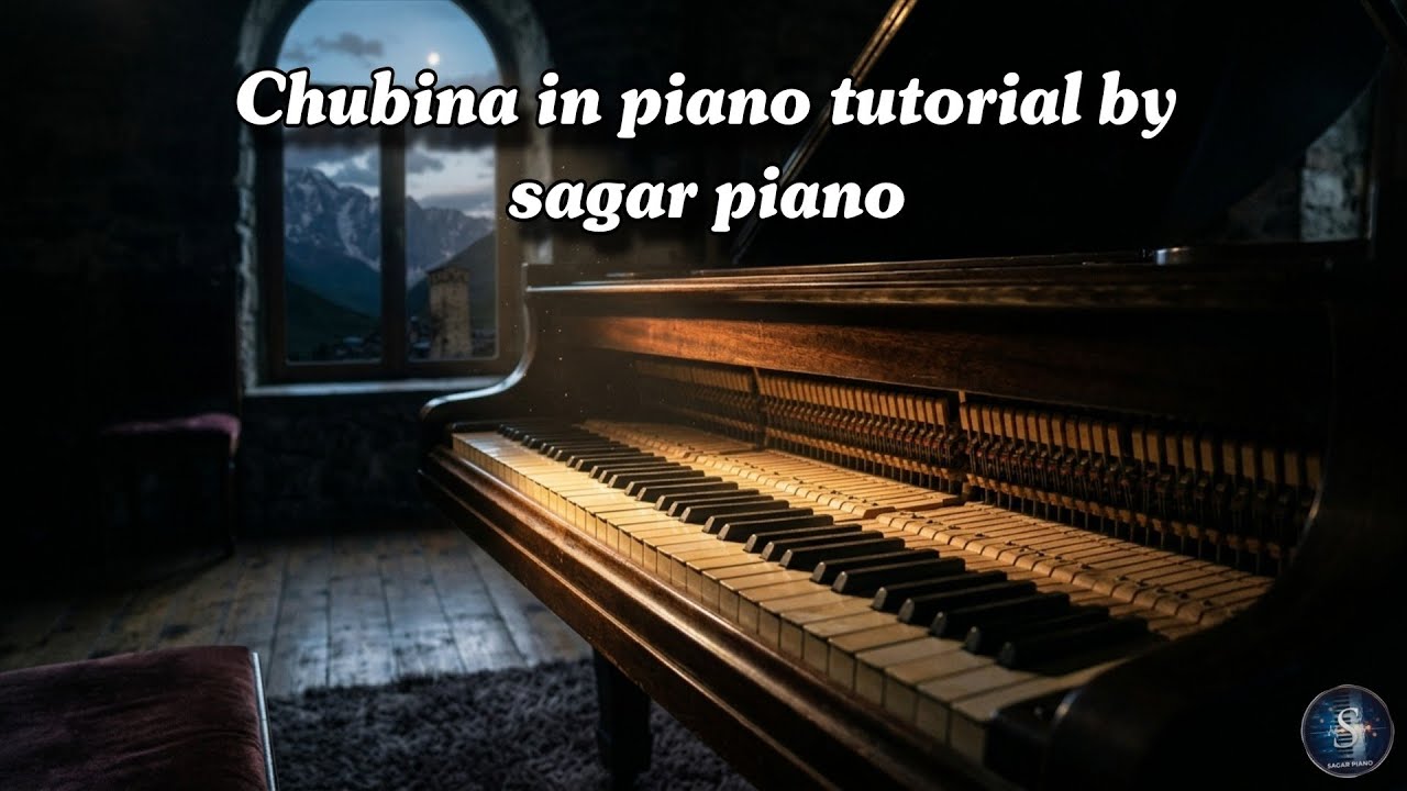 Chubina in piano tutorial by sagar piano | 🎹 (piano tutorial chubina ...